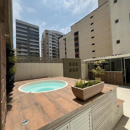 Apt 3Q Luxo Com Ar E Jacuzzi Na Beira Mar 瓜拉派瑞 外观 照片