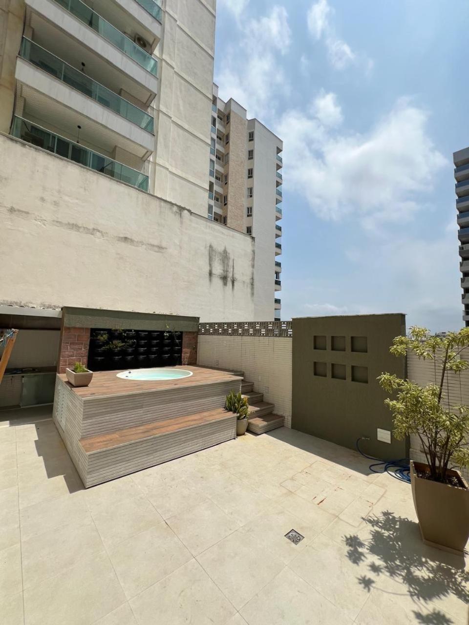 Apt 3Q Luxo Com Ar E Jacuzzi Na Beira Mar 瓜拉派瑞 外观 照片